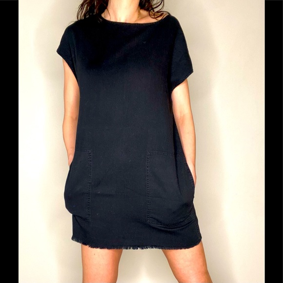 Wilfred Free thick denim canvas pocket smock dress - Picture 12 of 15